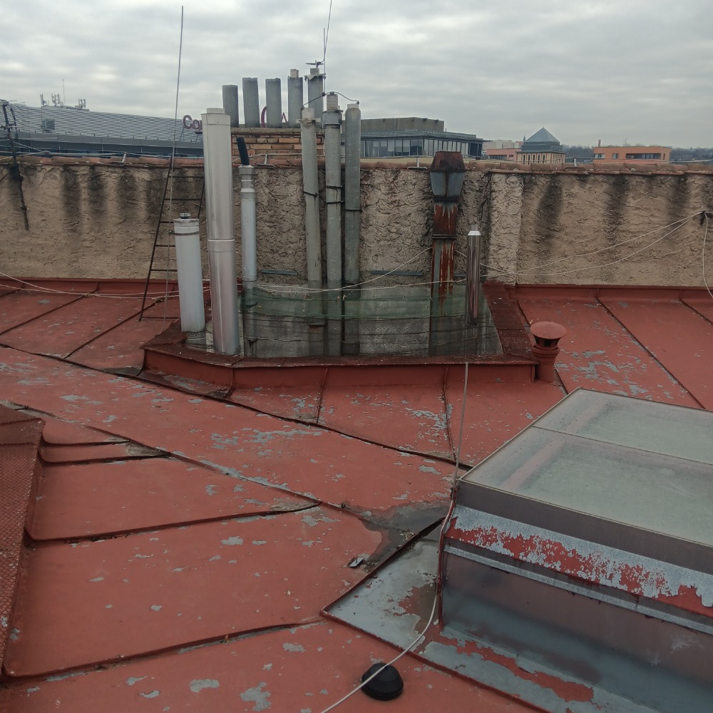 Oprava ploché a rovné střechy